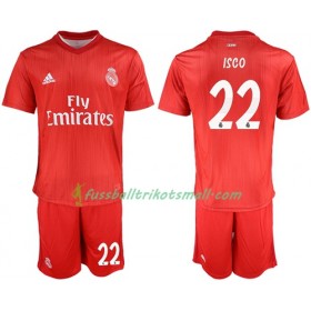 Fußballtrikots Real Madrid Isco 22 Kinder 2018-2019 Kurzarm Ausweichtrikot kaufen